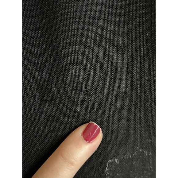 Vintage Alfred Shaheen Black Long Maxi Dress Asian Script Master Printer Sz XS/S - Picture 10 of 11